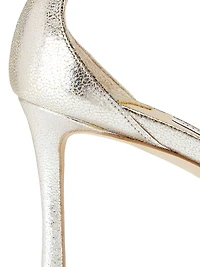 Azia 75MM Glitter Leather Sandals