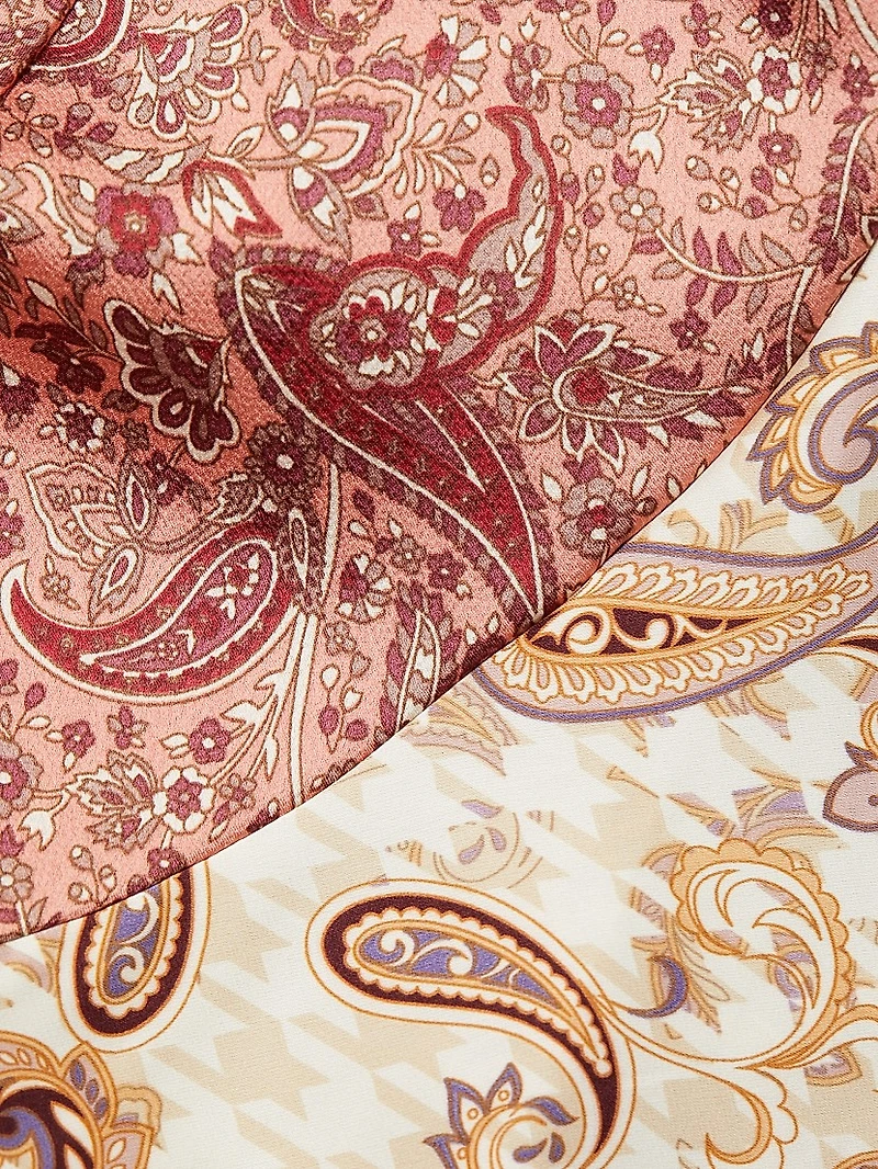 Nadia Asymmetric Cut-Out Gown