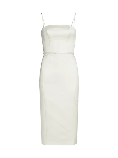 Duchess Satin Sheath Dress