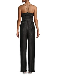 Miriam Cut-Out Pleated Jumpsuit