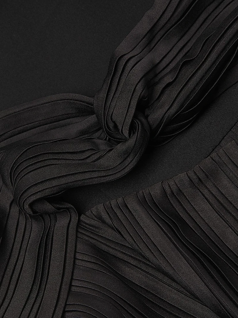 Miriam Cut-Out Pleated Jumpsuit