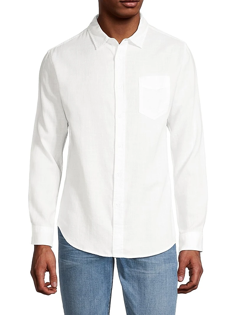 Wyatt Cotton Button-Up