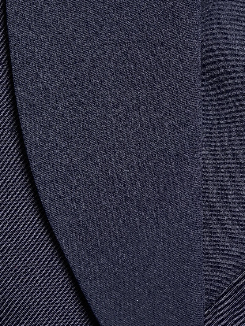 Kent Single-Breased Shawl Collar Silk Blazer