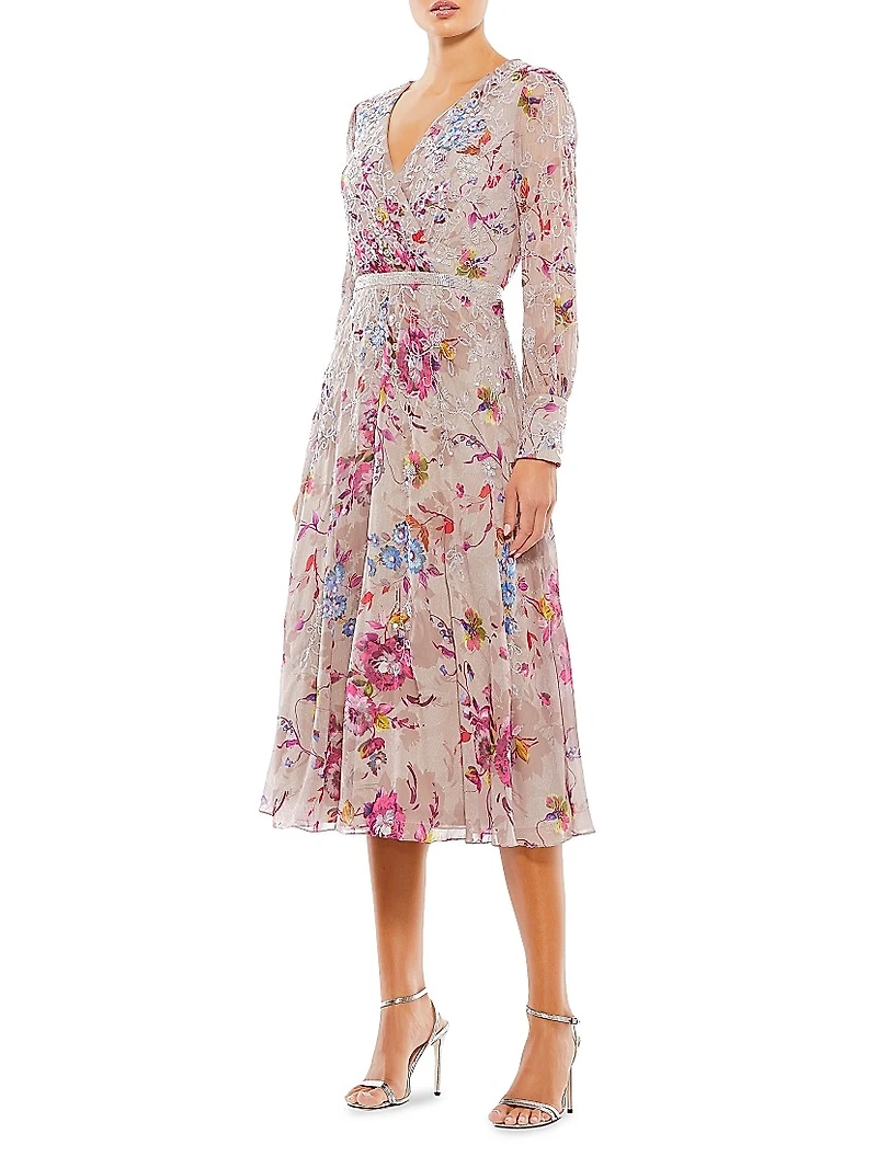 Floral Midi-Dress