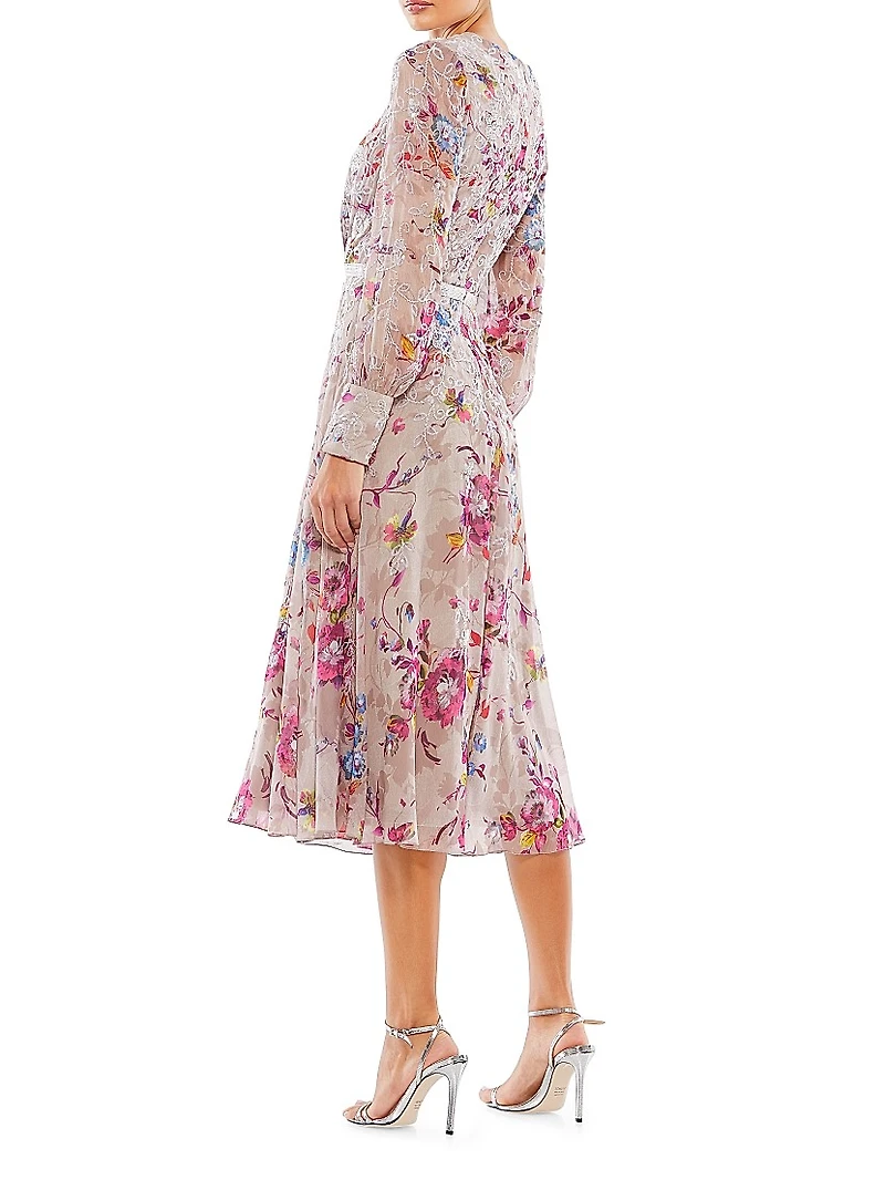 Floral Midi-Dress