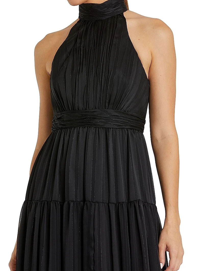 Satin Halter Gown