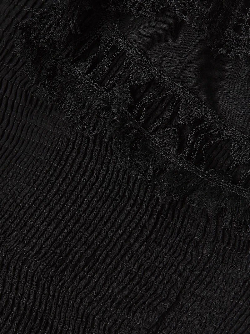 Wyatt Lace-Trim Dress