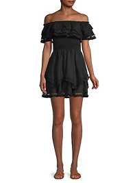 Wyatt Lace-Trim Dress
