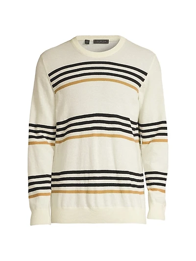 COLLECTION Striped Cashmere Sweater