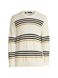 COLLECTION Striped Cashmere Sweater