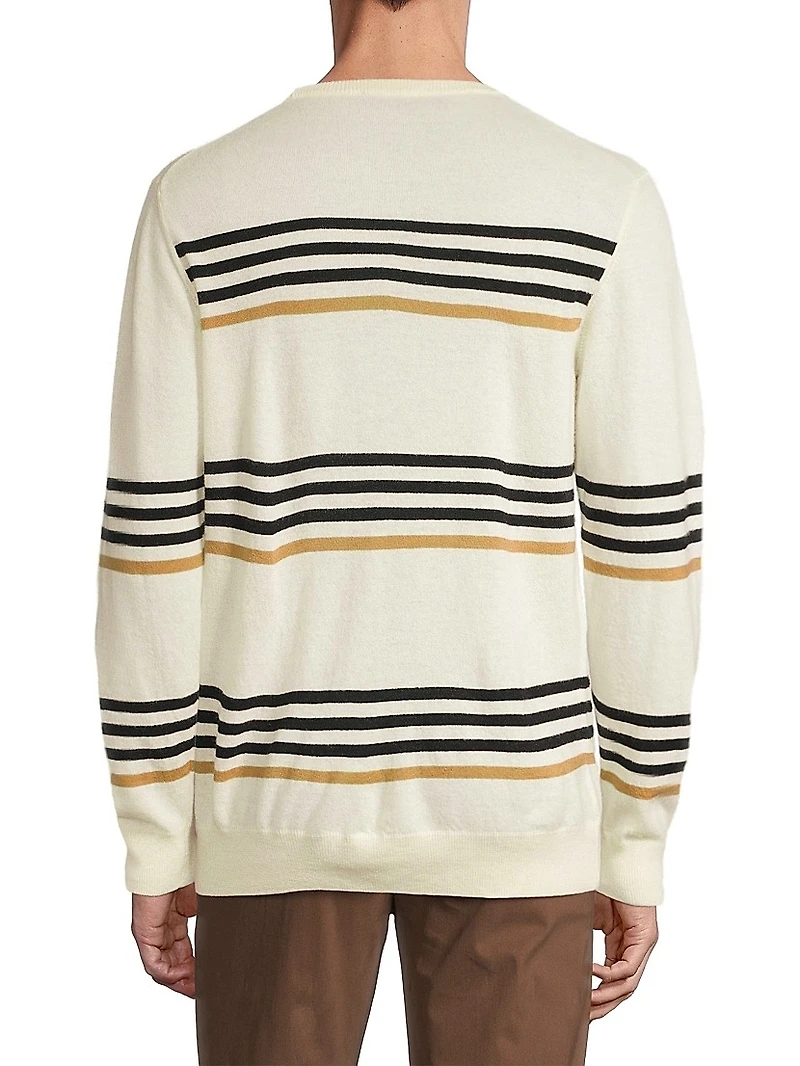 COLLECTION Striped Cashmere Sweater