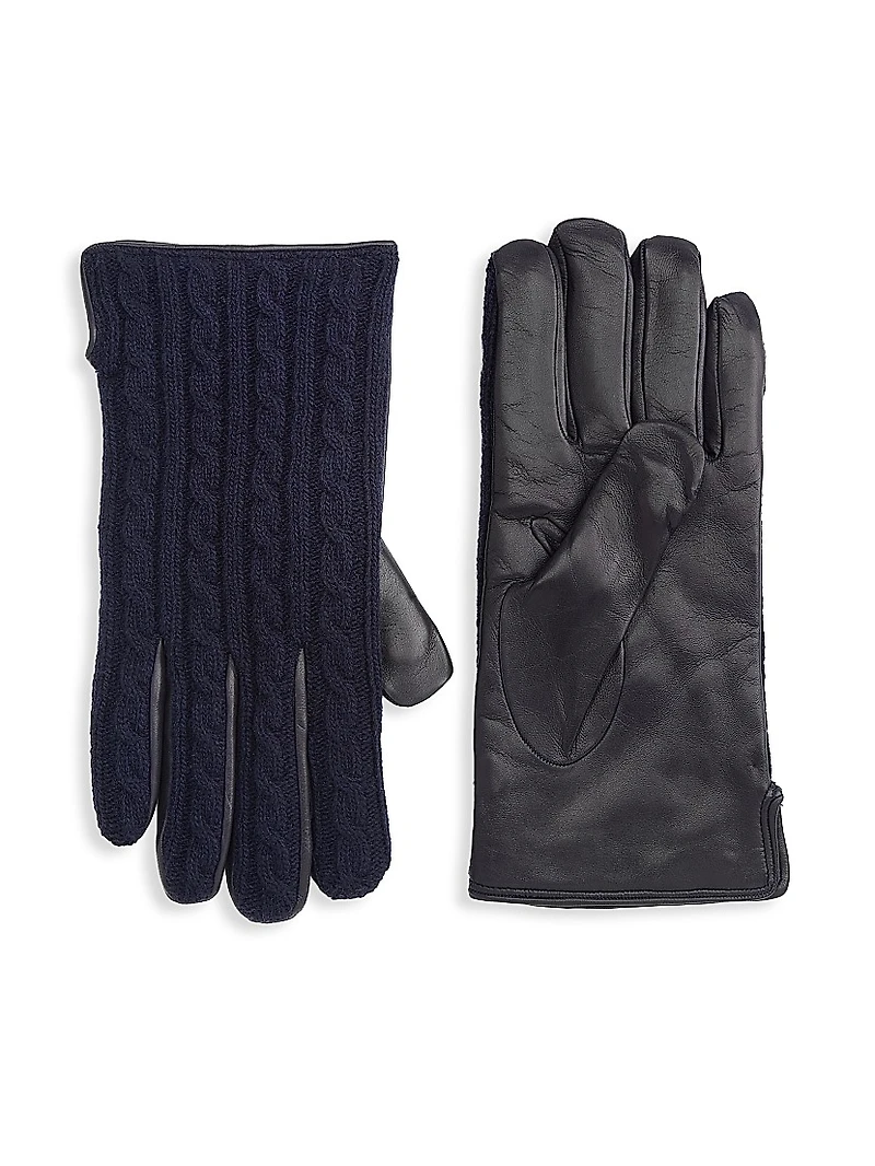 COLLECTION Leather & Wool Gloves
