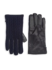 COLLECTION Leather & Wool Gloves