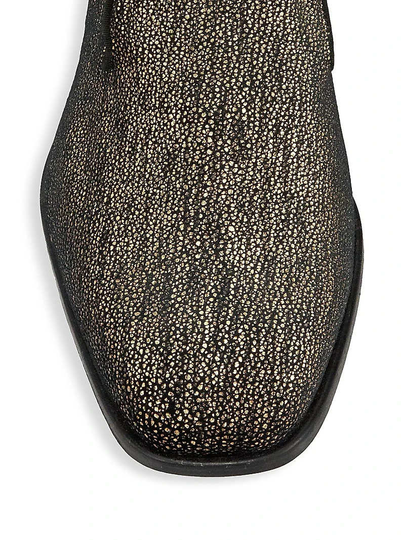 COLLECTION Glitter Canvas Loafers