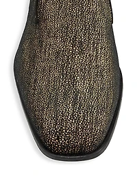 COLLECTION Glitter Canvas Loafers