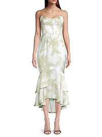 Cece Strapless Hi-Lo Dress