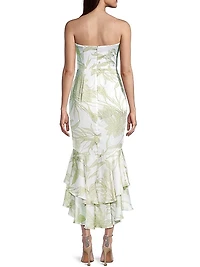 Cece Strapless Hi-Lo Dress