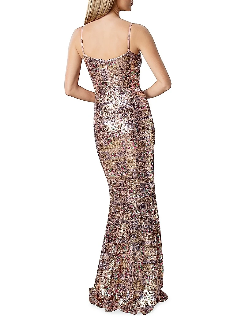 Giovanna Sequined Gown