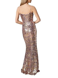 Giovanna Sequined Gown