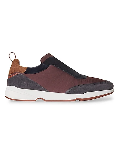 Modular Walk Colorama Wind Suede Sneakers
