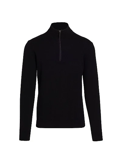 COLLECTION Cashmere Zip Sweater