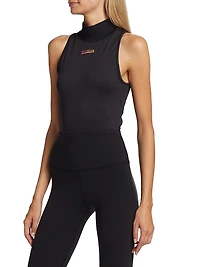 Sleeveless Turtleneck Bodysuit