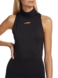 Sleeveless Turtleneck Bodysuit