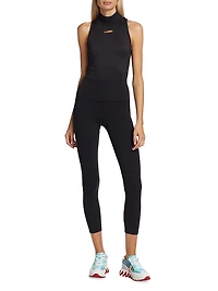 Sleeveless Turtleneck Bodysuit