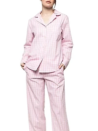 Gingham Pajama Set