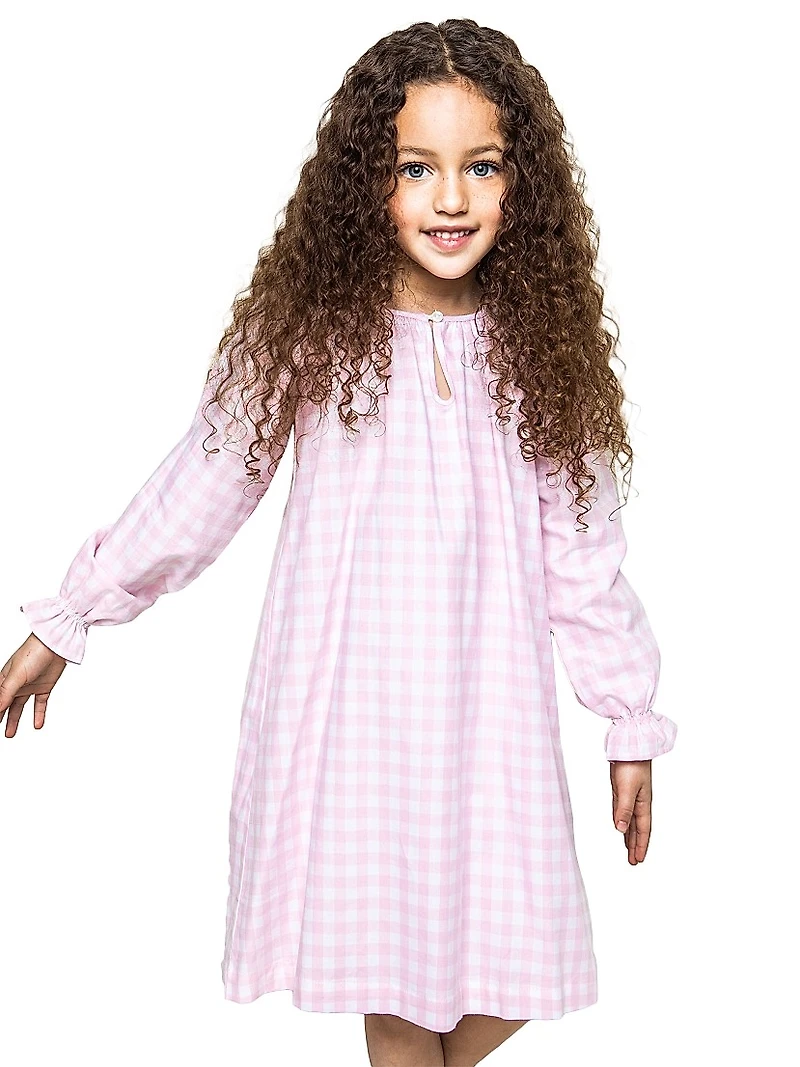Baby's, Little Girl's & Girl's Gingham Delphine Nightgown