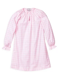 Baby's, Little Girl's & Girl's Gingham Delphine Nightgown