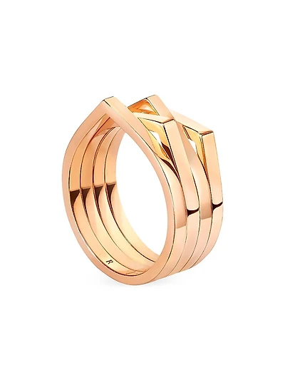 Antifer 18K Gold Four-Row Ring