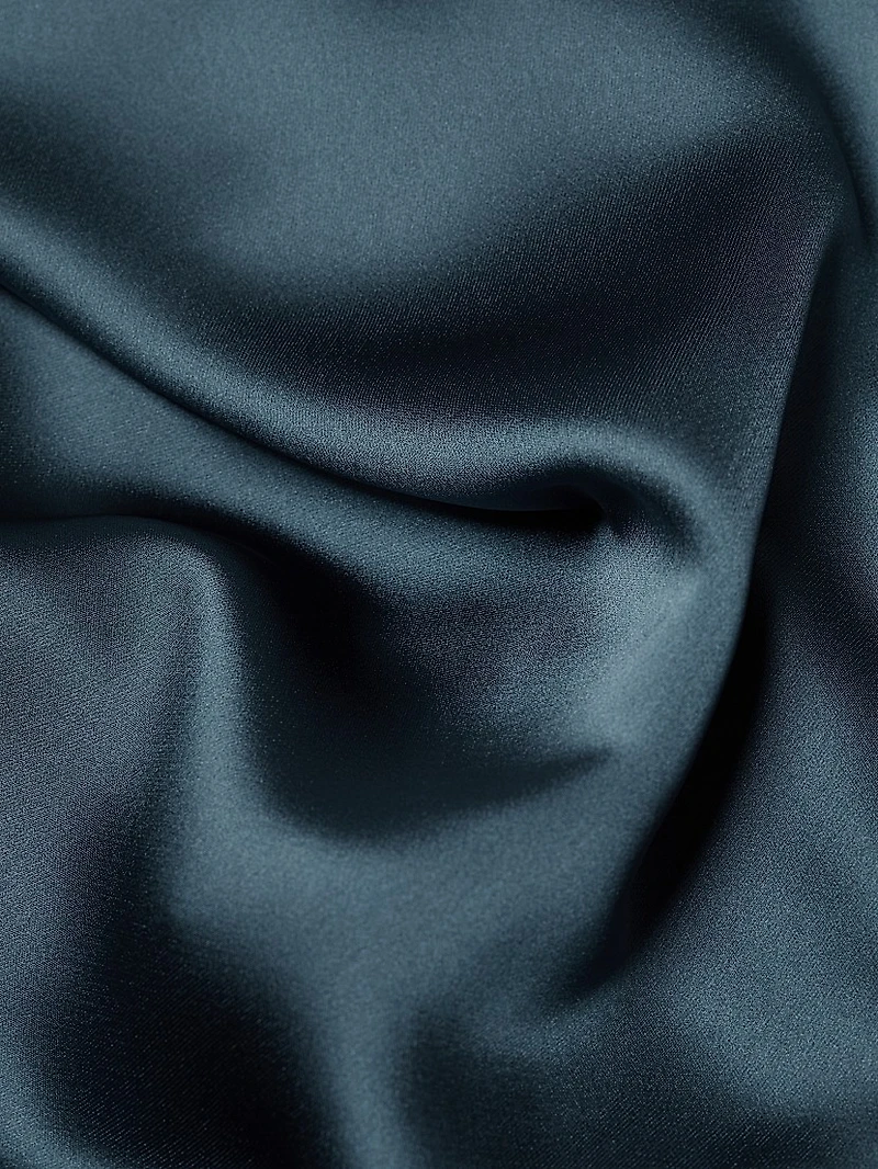 Satin Halter Gown