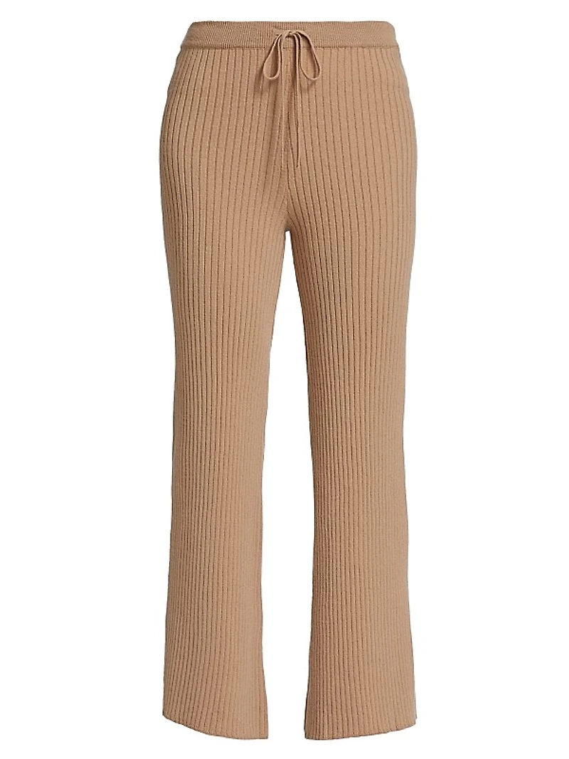 COLLECTION Rib-Knit Drawstring Pants