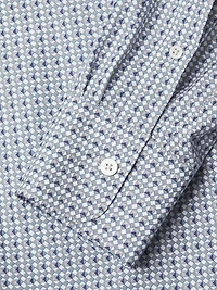 Geometric Print Sport Shirt