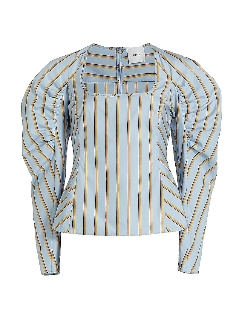 Karini Puff-Sleeve Top