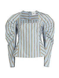 Karini Puff-Sleeve Top