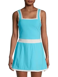 Rally Sleeveless Knit Tennis Dress