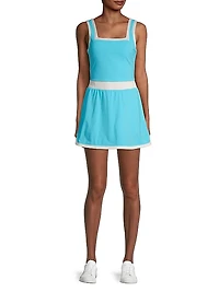 Rally Sleeveless Knit Tennis Dress