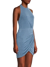 Yara Ruched Mini Dress