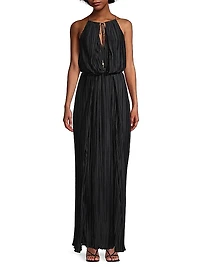 Adeline Pleated Maxi Dress