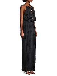 Adeline Pleated Maxi Dress