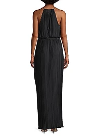 Adeline Pleated Maxi Dress