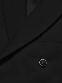 Double-Breasted Wool Blazer