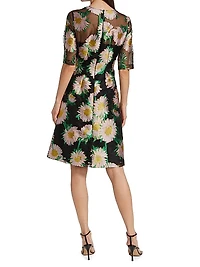 Sunflower Fil Coupé Dress