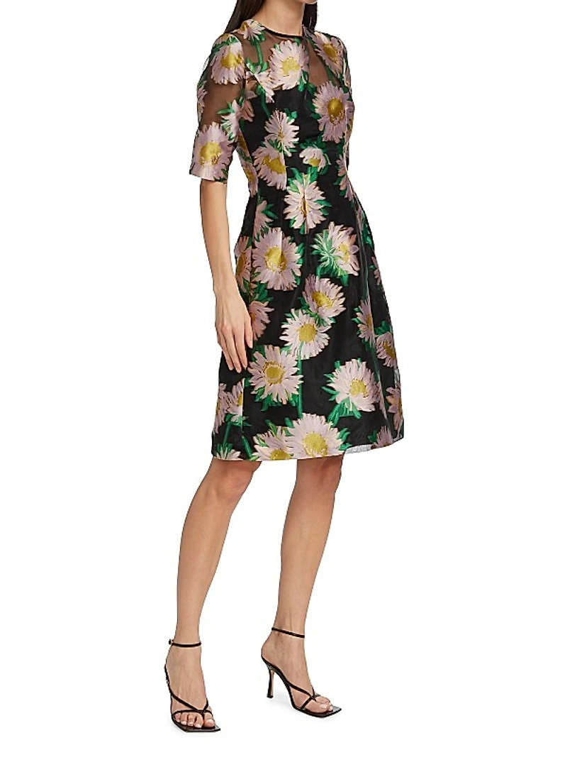 Sunflower Fil Coupé Dress