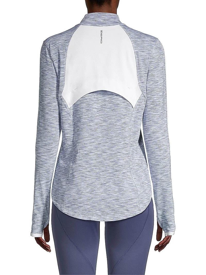 Shae Half-Zip Pullover Top