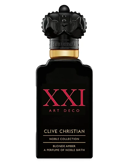 Noble Collection XXI Art Deco Blonde Amber Perfume