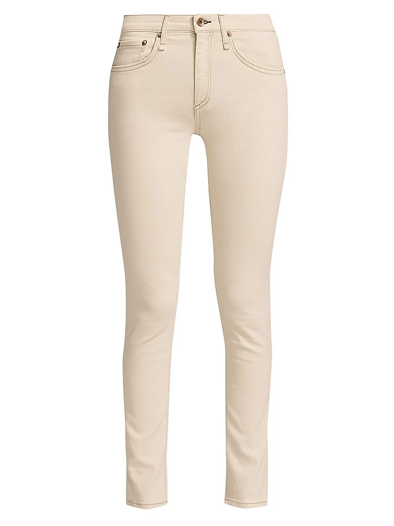 Cate Mid-Rise Stretch Ankle Skinny Jeans