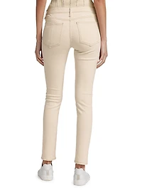 Cate Mid-Rise Stretch Ankle Skinny Jeans